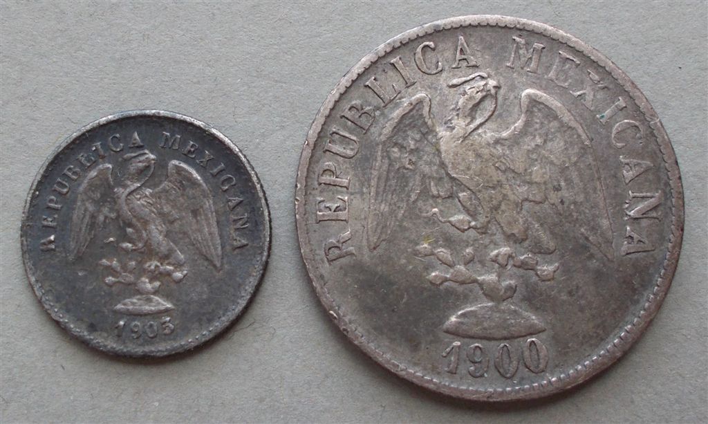 Mexico-Late-Second-Republic-Minor-Silver-Issues